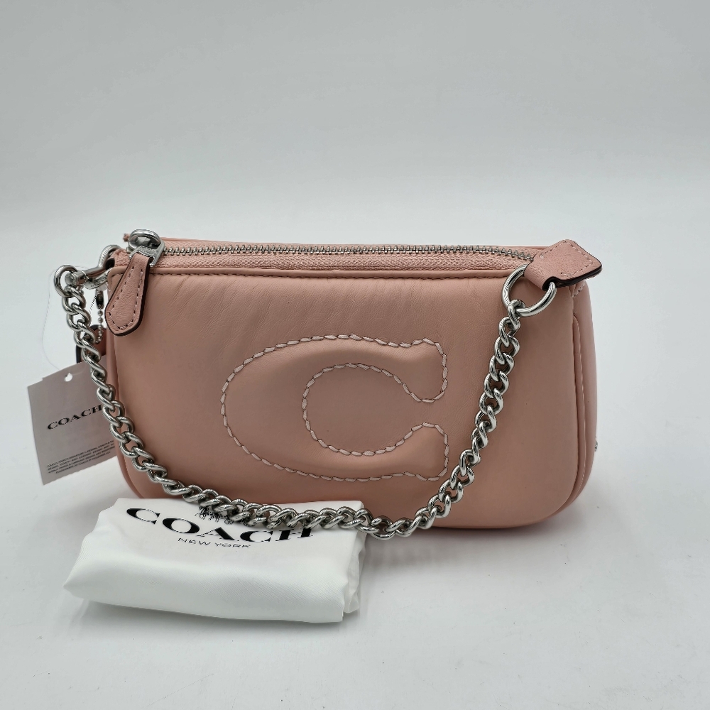 💥NWT💥 Coach Quilted Nolita 19, Light Pink